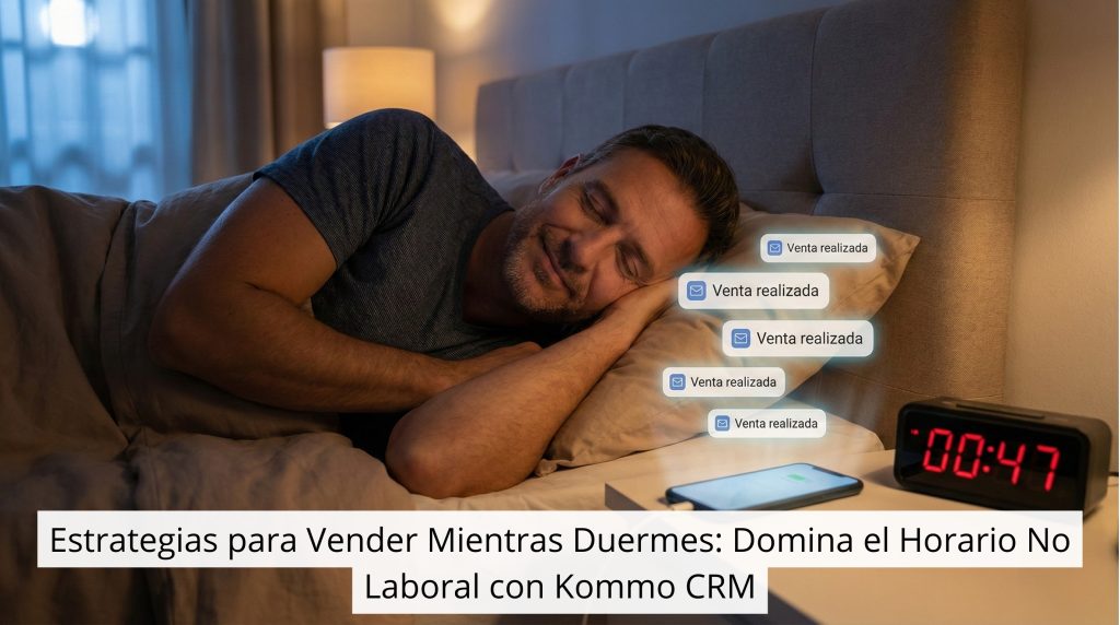 Vender mientras duermes