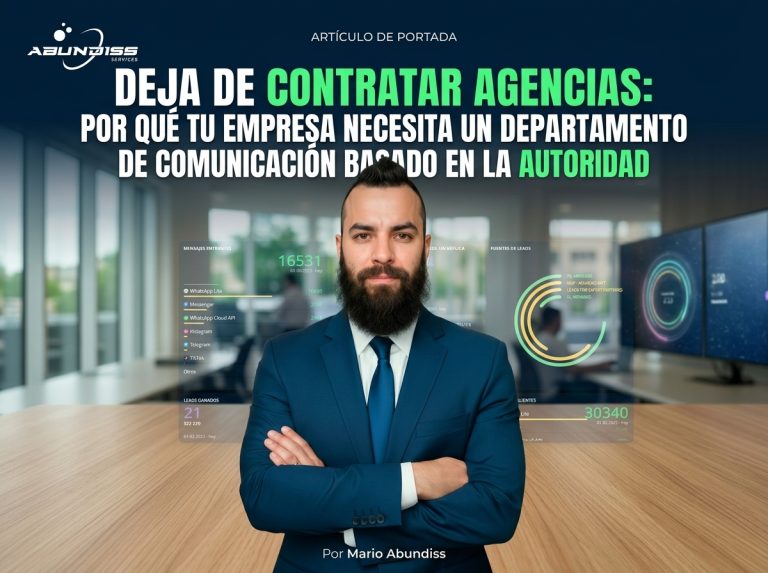 Equipo interno que opera un departamento de comunicación de autoridad