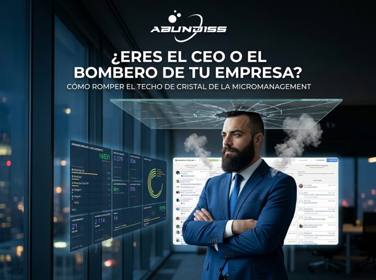 Empresario que deja de apagar incendios y asume el liderazgo estratégico