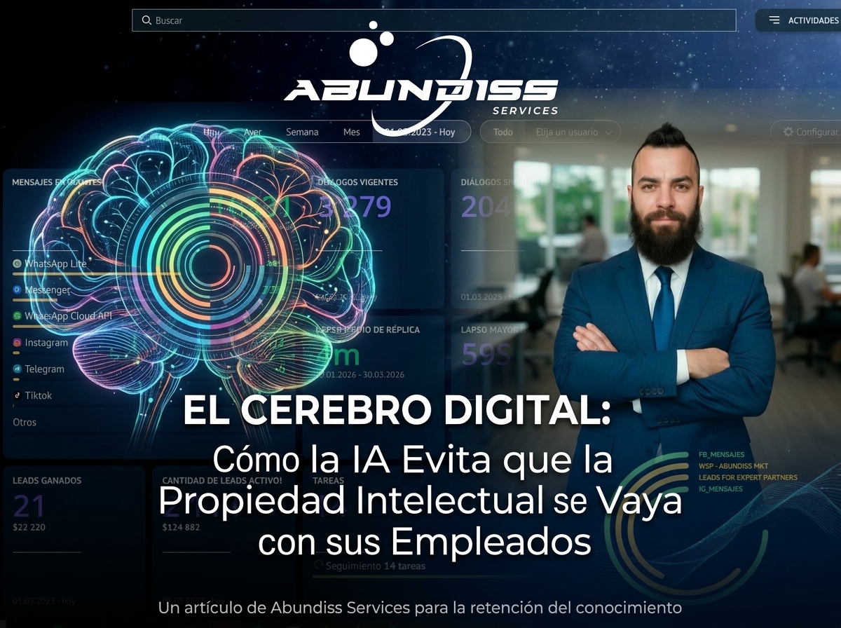 Cerebro digital que protege el conocimiento y los procesos de una empresa